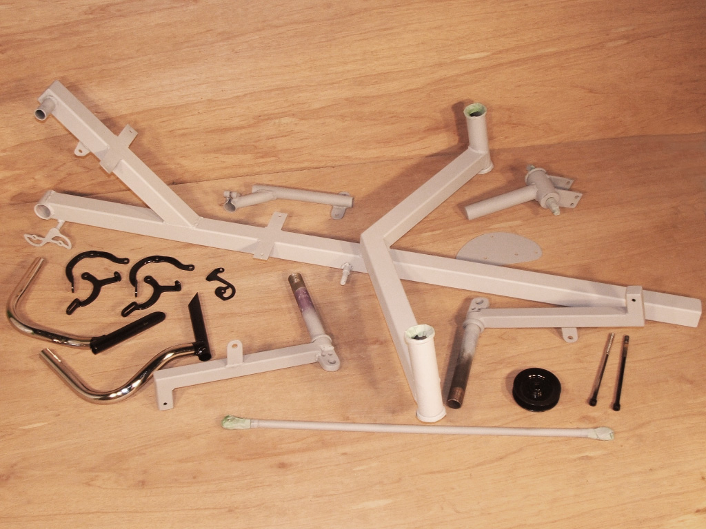 StreetFox Tadpole Trike - frame primer